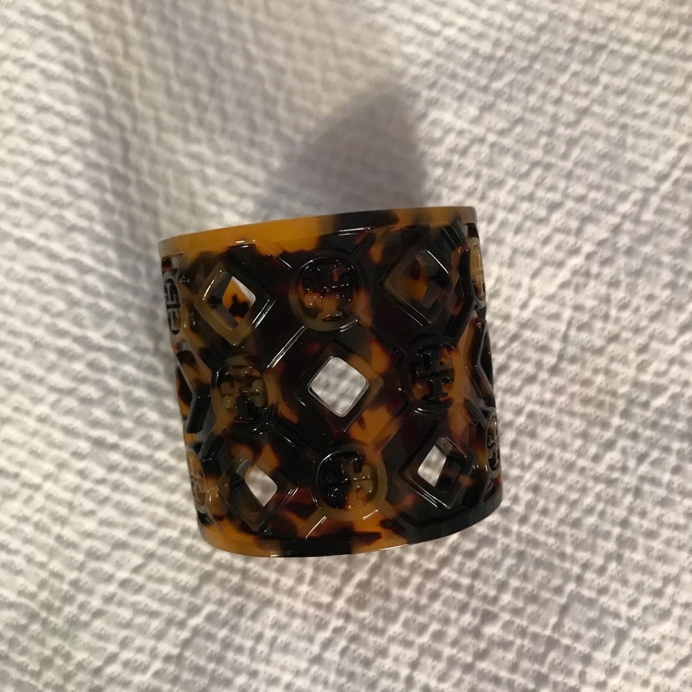 Tortoise Tory Burch cuff